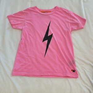 Aviator nation pink t- shirt